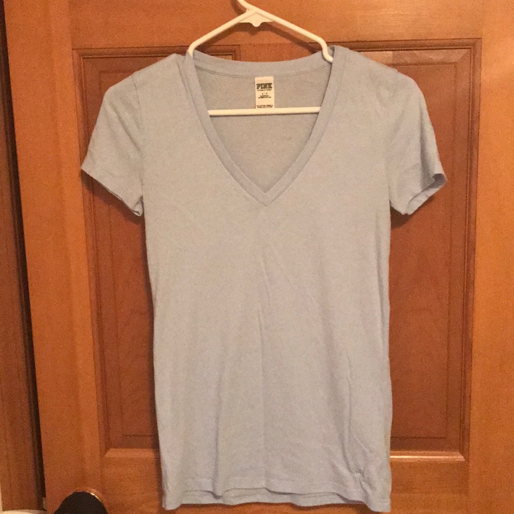 Vs pink basic v-neck